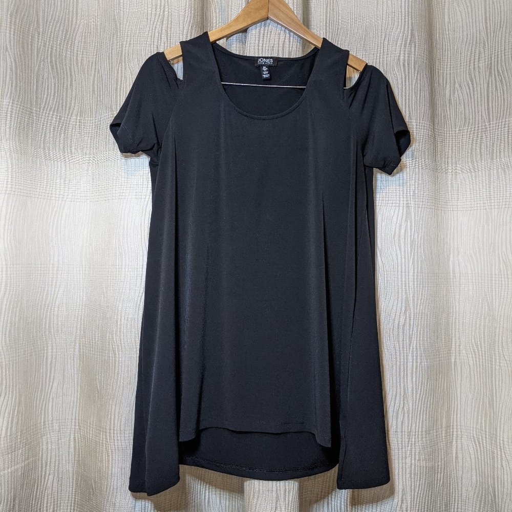 Jone New York Cold Shoulder Blouse